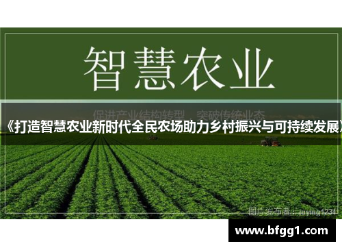 《打造智慧农业新时代全民农场助力乡村振兴与可持续发展》